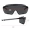 Ergodyne OSMIN, Safety Glasses, Smoke Lens, Matte Black Frame OSMIN - alternate 6